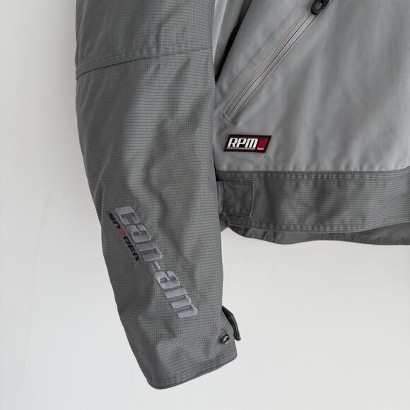 Can-Am Spyder BRP Jacket Mens XXL Gray Cruise Coat Riding Motorcycle Biker RPM - Picture 3 of 14